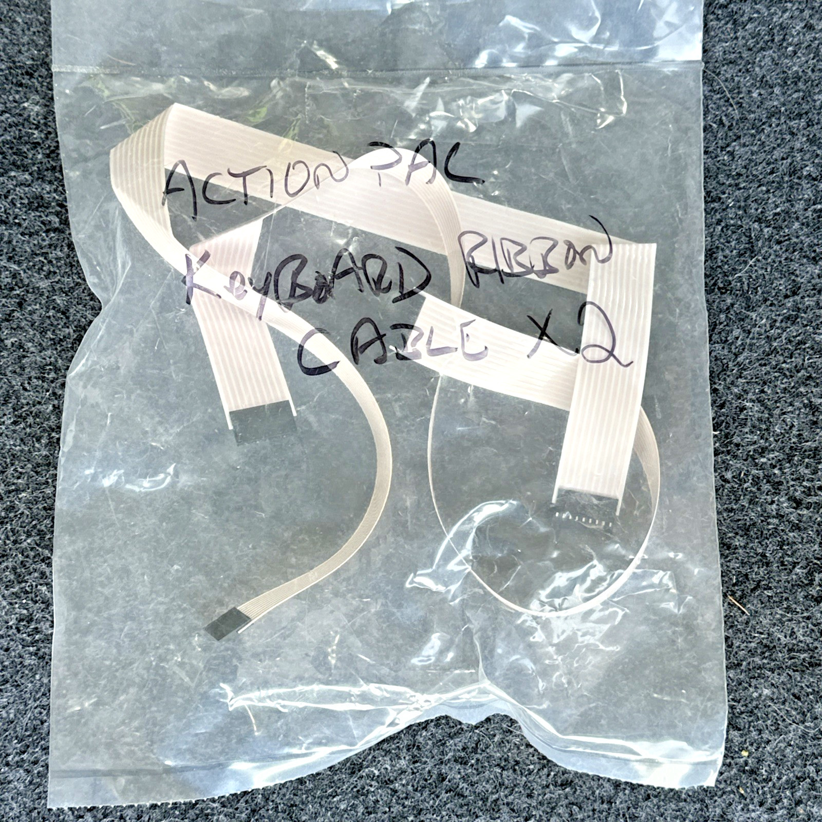 Action Pak Packaging Machine Keyboard Ribbon Flex Cable Qty: 2 Sealed New Action Pak Packaging Machine Keyboard Ribbon Flex Cable Qty: 2 Sealed New