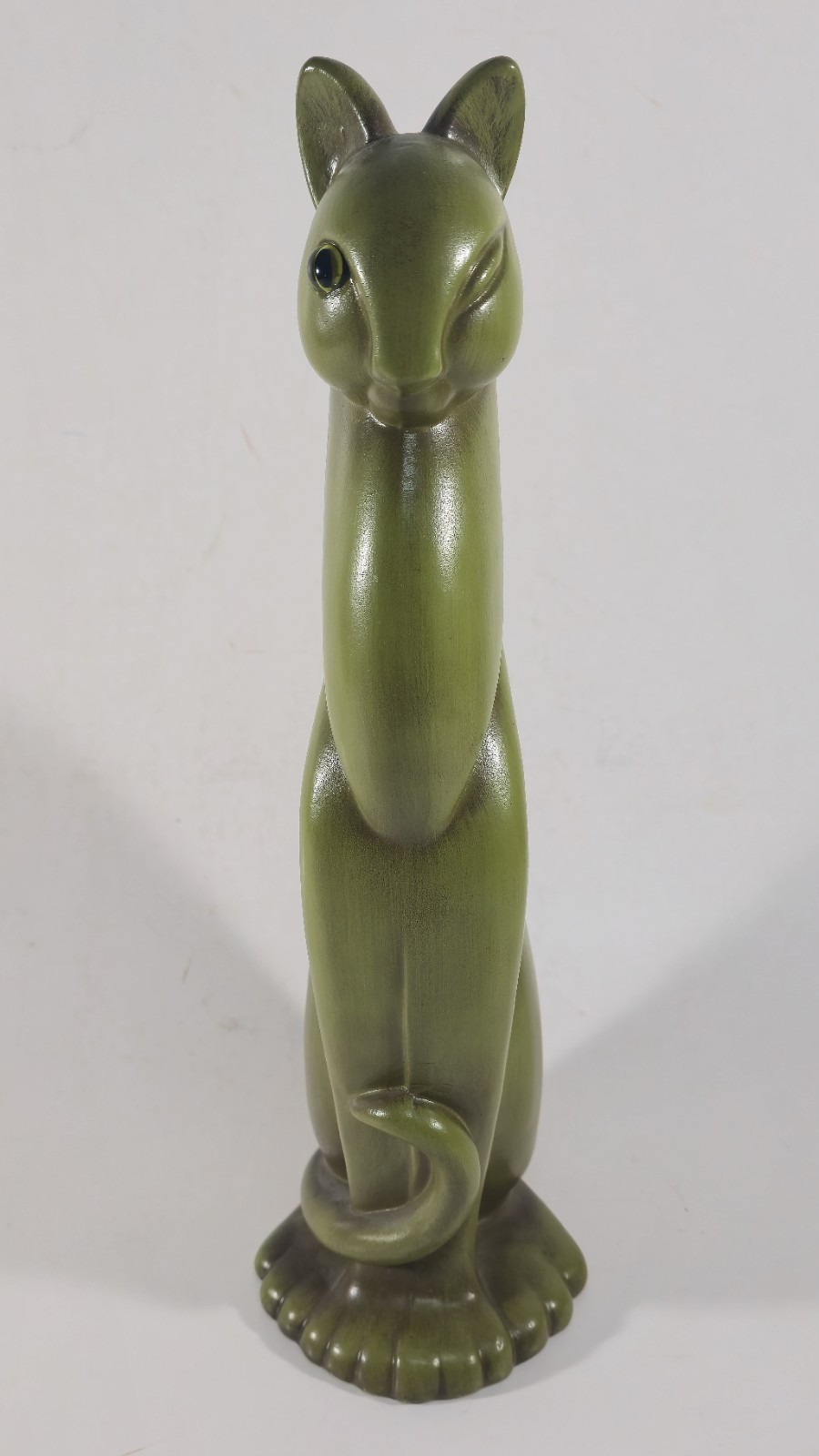 Vintage Royal Haeger Olive Green 15\