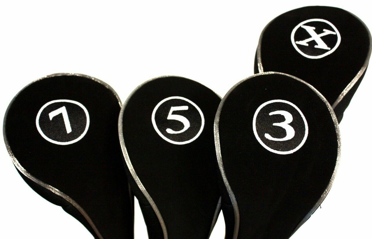 New Neoprene 3 5 7 X Wood Golf Club Headcover Set Head Covers Headcovers