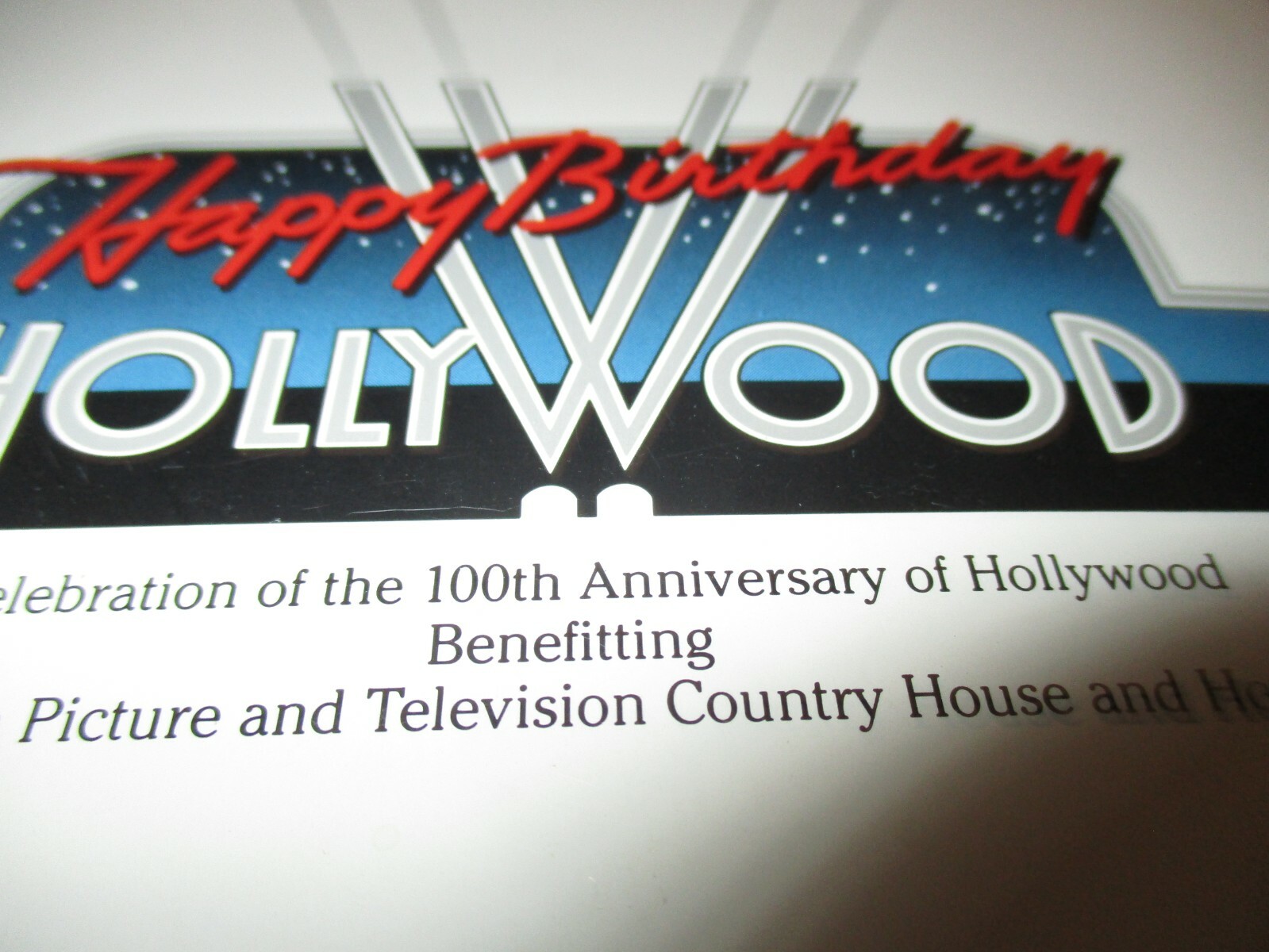 A CELEBRATION OF THE 100th ANNIVERSARY OF HOLLYWOOD A CELEBRATION OF THE 100th ANNIVERSARY OF HOLLYWOOD