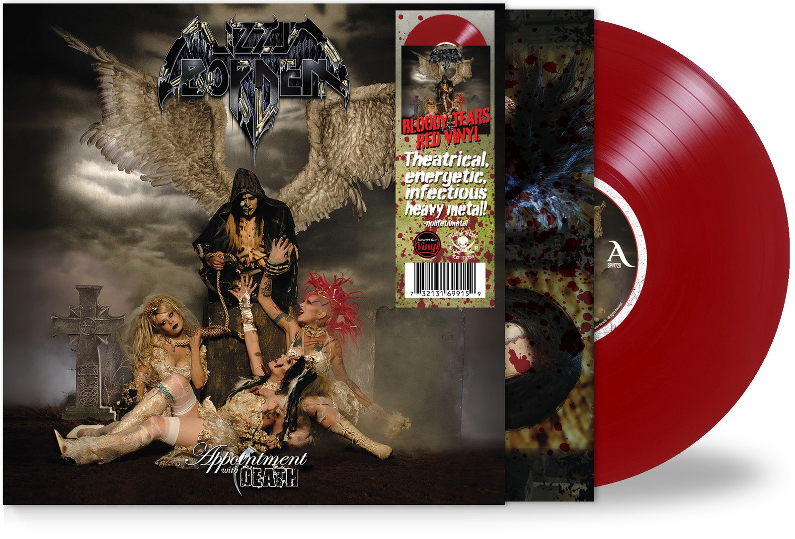 Lizzy Borden - Appointment With Death (Bloody Tears Vinyl) Lmtd 300 units Metal