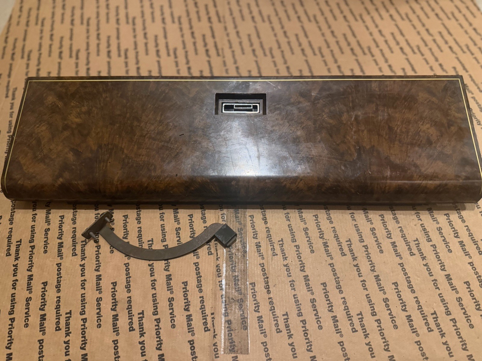 1979-1985 Oldsmobile Toronado OEM Glove Box Lid Door Wood Grain