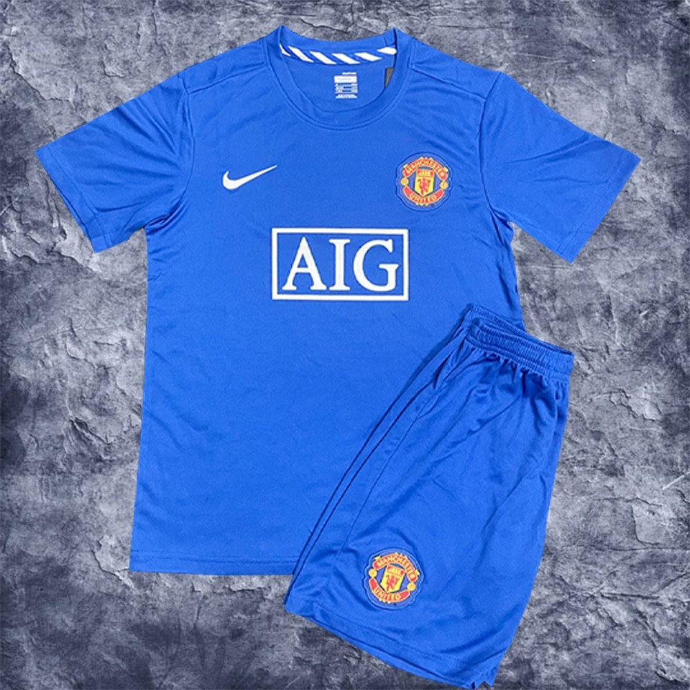 2018 Manchester United Kids Retro 2ndAway Soccer Kit - Cristiano Ronaldo Edition 2018 Manchester United Kids Retro 2ndAway Soccer Kit - Cristiano Ronaldo Edition
