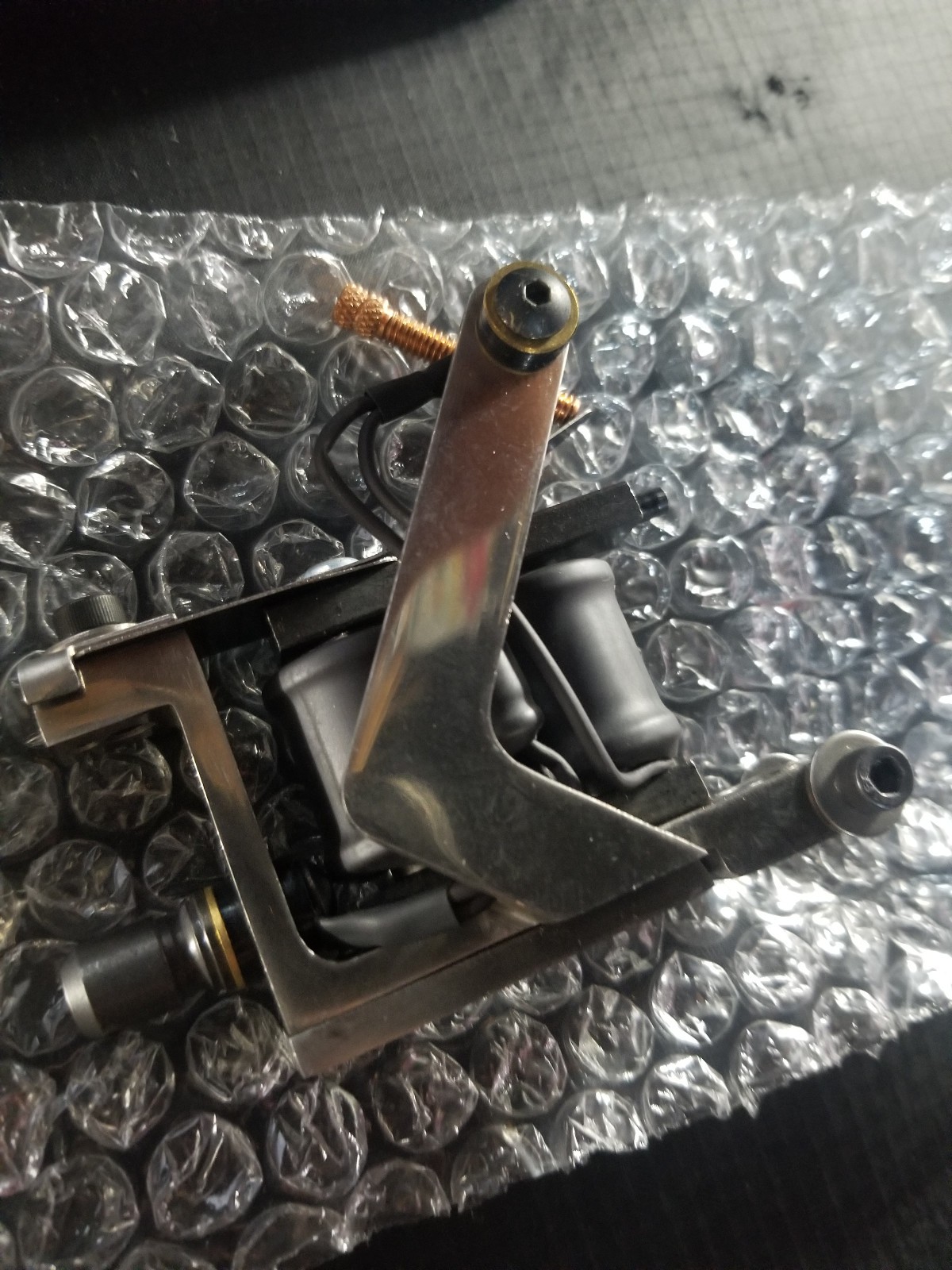 Tattoo Machine Built on National Frame