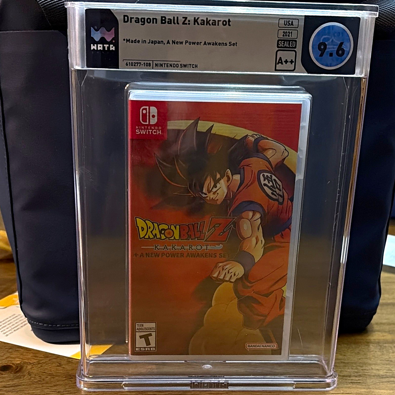 Wata graded 9.6 A++ for DBZ Kakarot Nintendo switch