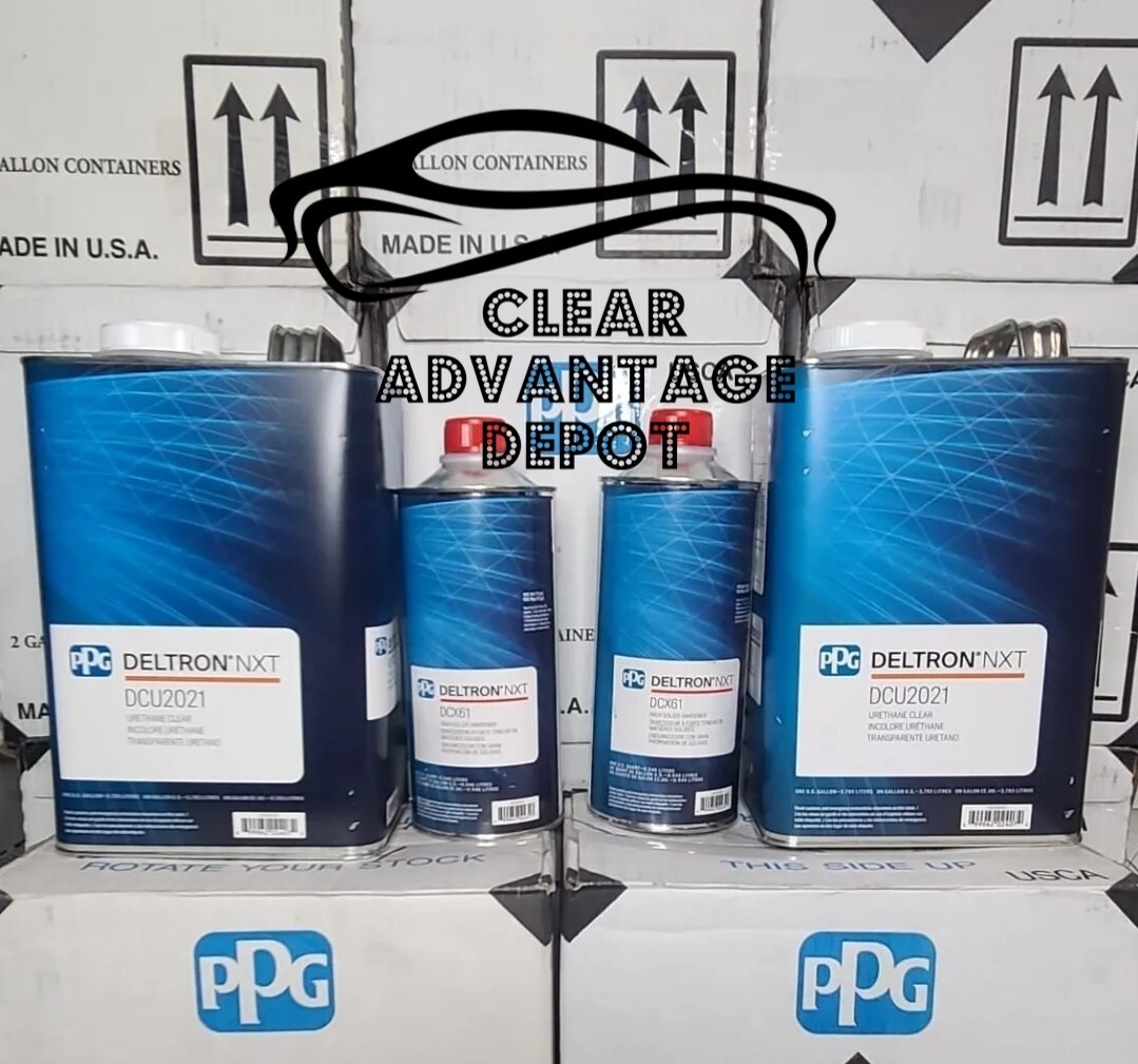 Ppg Clearcoat Deltron  2 Gallons Dcu2021  2 Qt Dcx61.  2 Kits