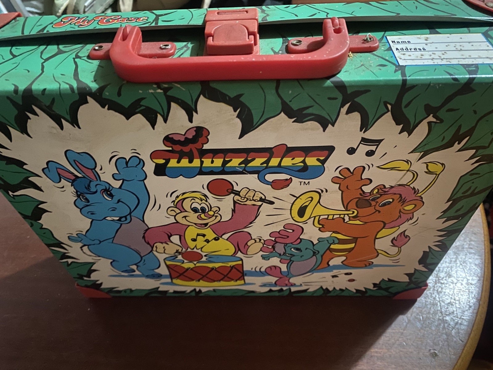 Rare Vintage 1987 Wuzzles Hasbro Walt Disney box made in Holland Rare Vintage 1987 Wuzzles Hasbro Walt Disney box made in Holland