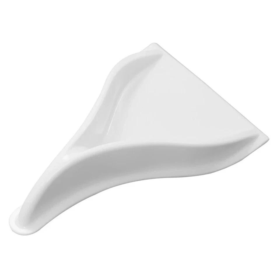 HECASA Universal 80 Pcs White Fairing Fins Fuel Economy For Semi Truck Trailer