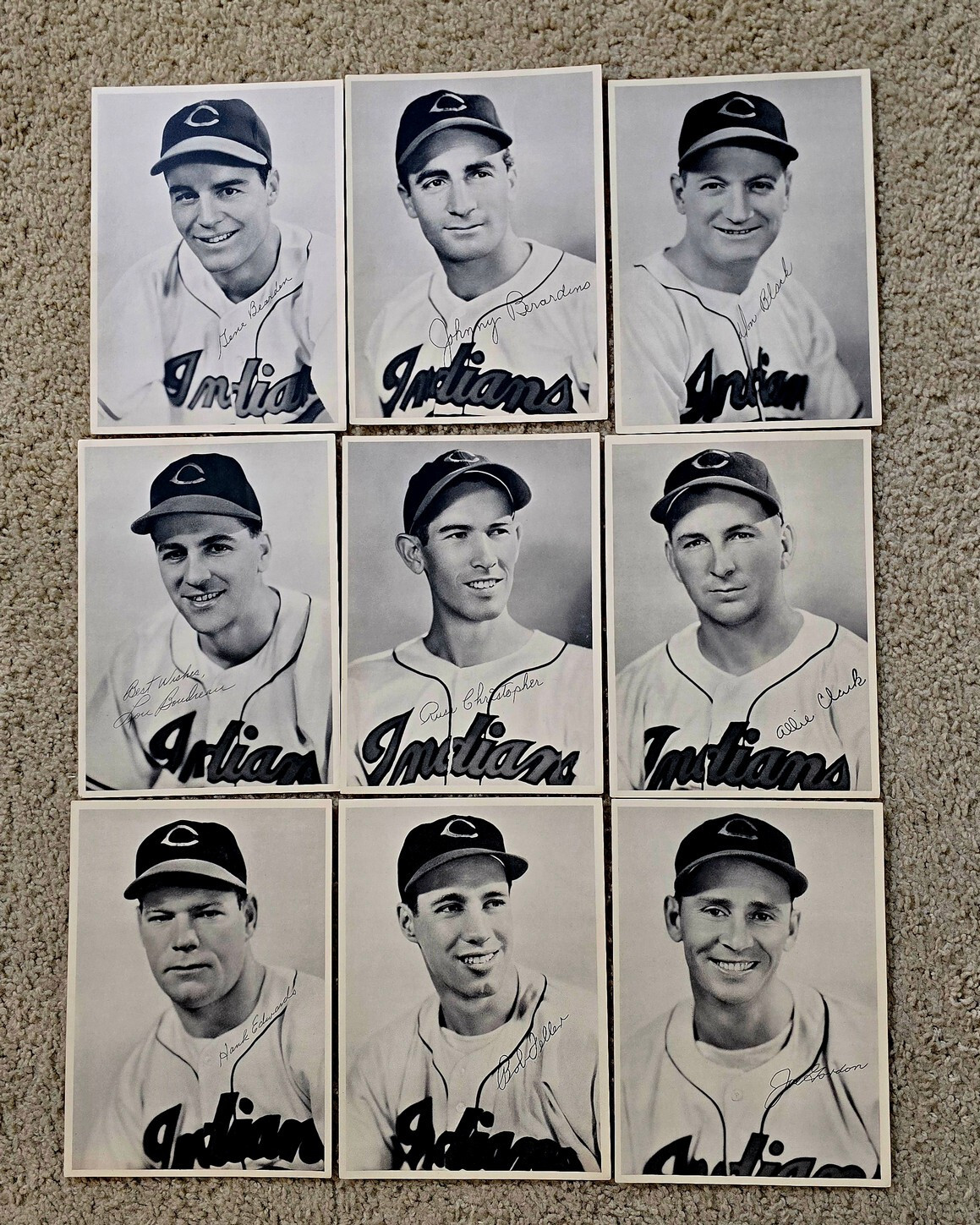 1948 Cleveland Indians Picture Pack Near Complete Set 26/30 World Champs L@@K 1948 Cleveland Indians Picture Pack Near Complete Set 26/30 World Champs L@@K