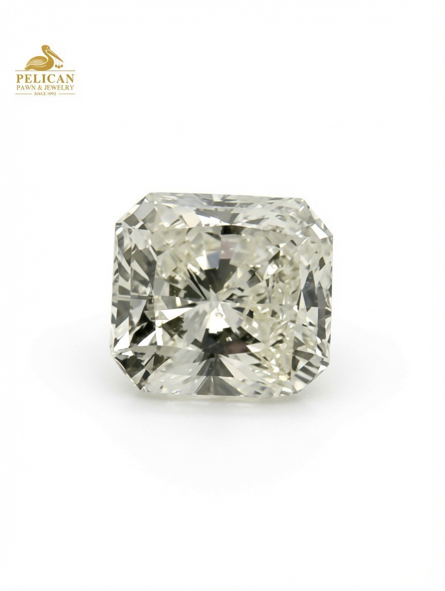 Rectangular Modified Brilliant 2.13 Carat VS2 J Color Natural Diamon (PSH035147)