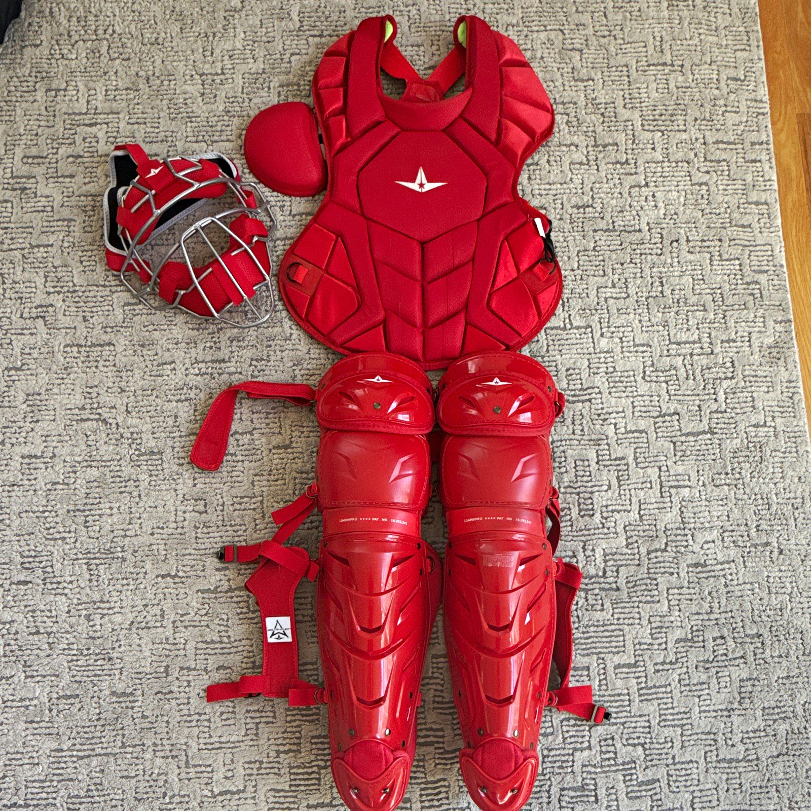 All-Star System 7 Axis Adult Catcher’s Gear, 3-piece set All-Star System 7 Axis Adult Catcher’s Gear, 3-piece set