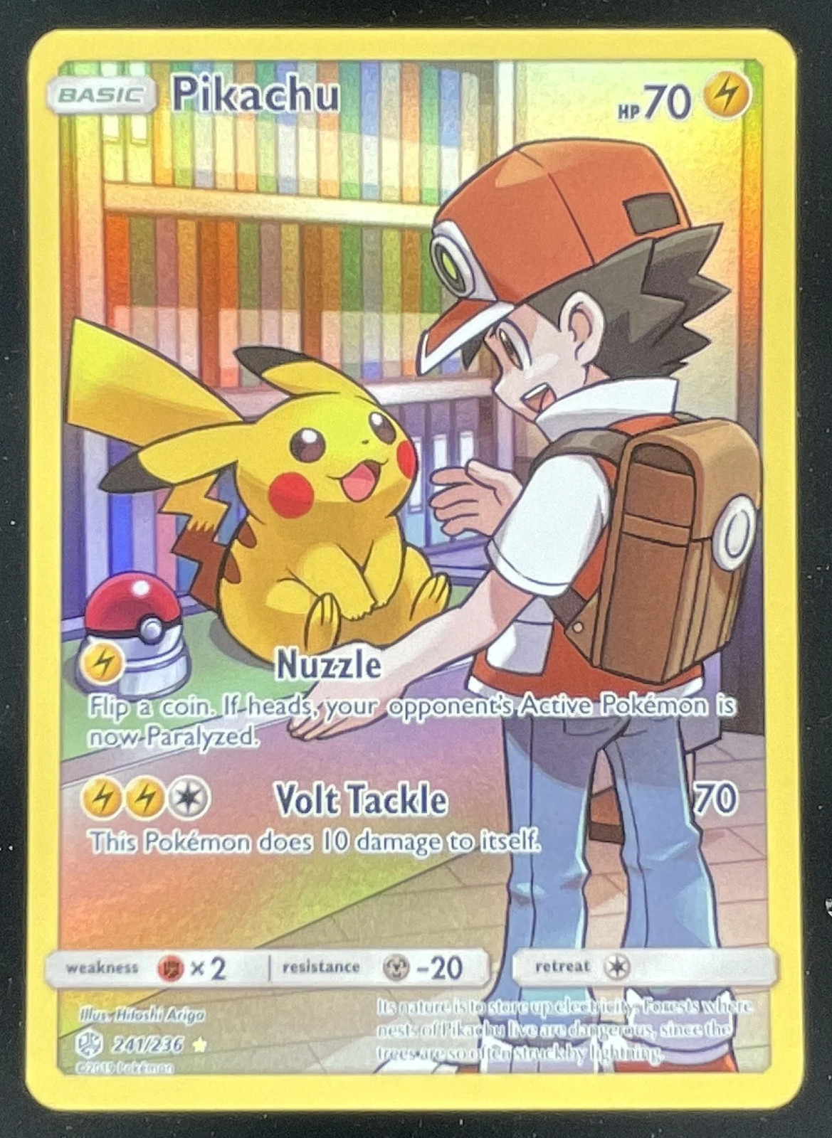 2019 Pokemon Sun & Moon Cosmic Eclipse #241/236 Pikachu