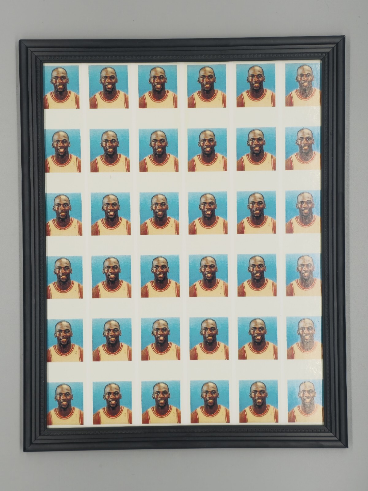 1988 Michael Jordan - Fournier Estrellas - DIY Uncut Sticker Sheet 1988 Michael Jordan - Fournier Estrellas - DIY Uncut Sticker Sheet