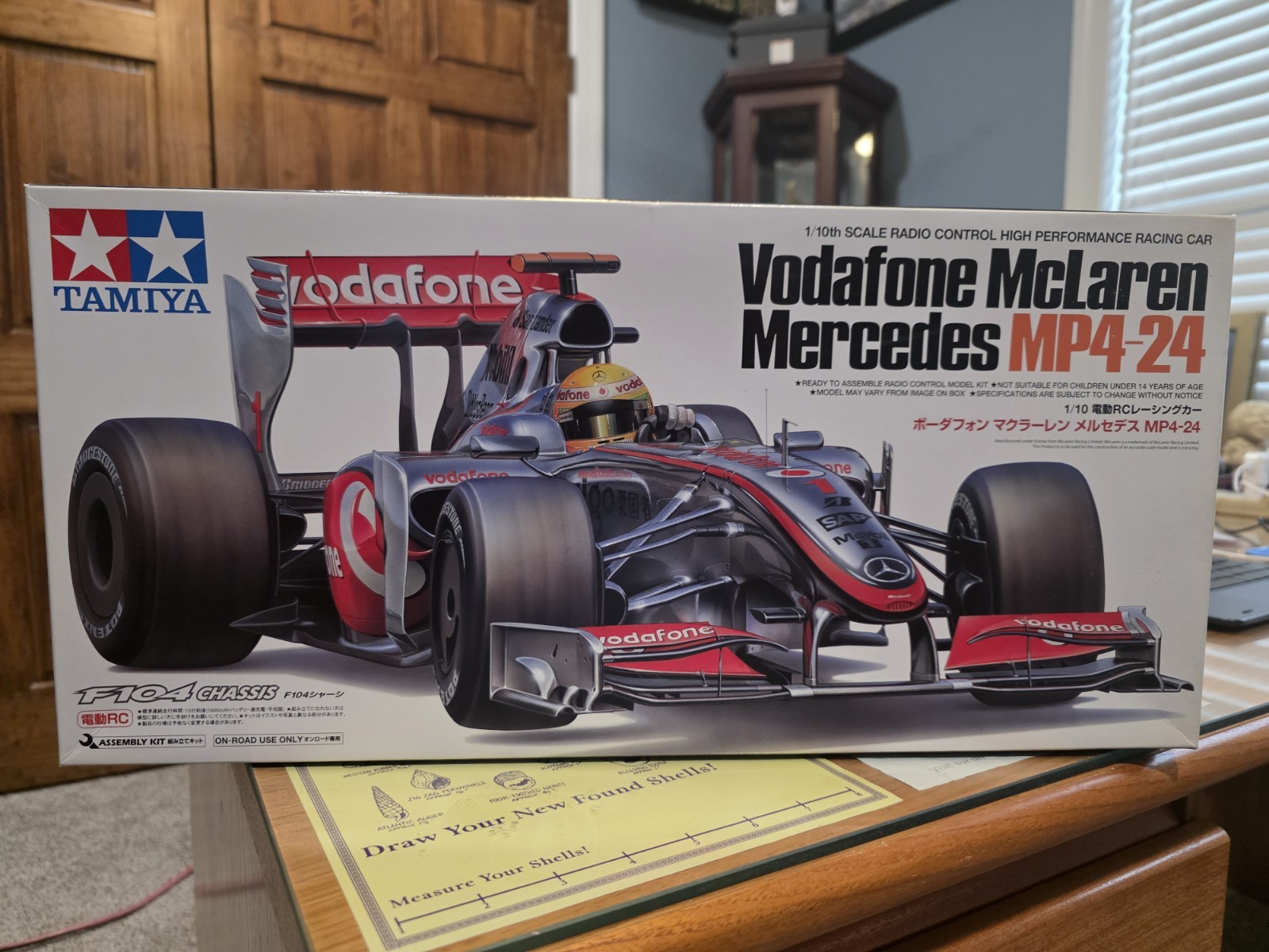 TAMIYA 1/10 RC Vodafone Mclaren Mercedes MP4-24 NIB 58475 TAMIYA 1/10 RC Vodafone Mclaren Mercedes MP4-24 NIB 58475