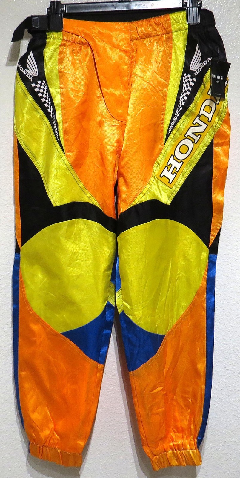 Forever 21 Savage x HONDA Motocross PANTS MEDIUM Orange MX Racing 2019 Collab