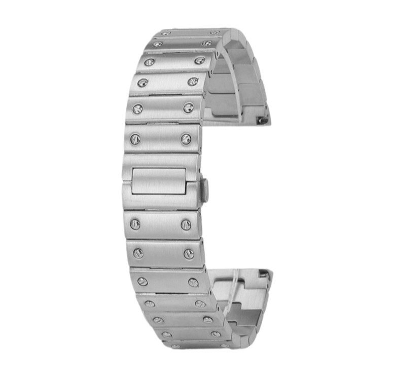 For Catier Santos100 WSSA0009 Quality Solid Stainless Steel Watch Strap 20 23mm 
