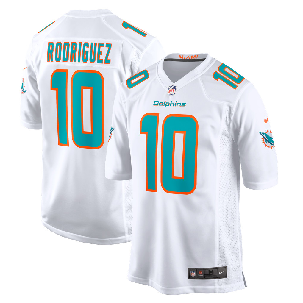 NEW - Men\'s Dolphin s Jacob Rodriguez Game Jersey NEW - Men\'s Dolphin s Jacob Rodriguez Game Jersey