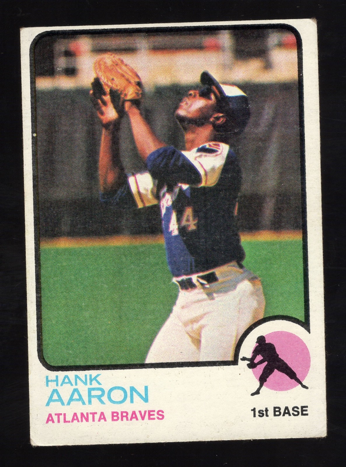 1973 TOPPS #100 HOF HANK AARON-VG