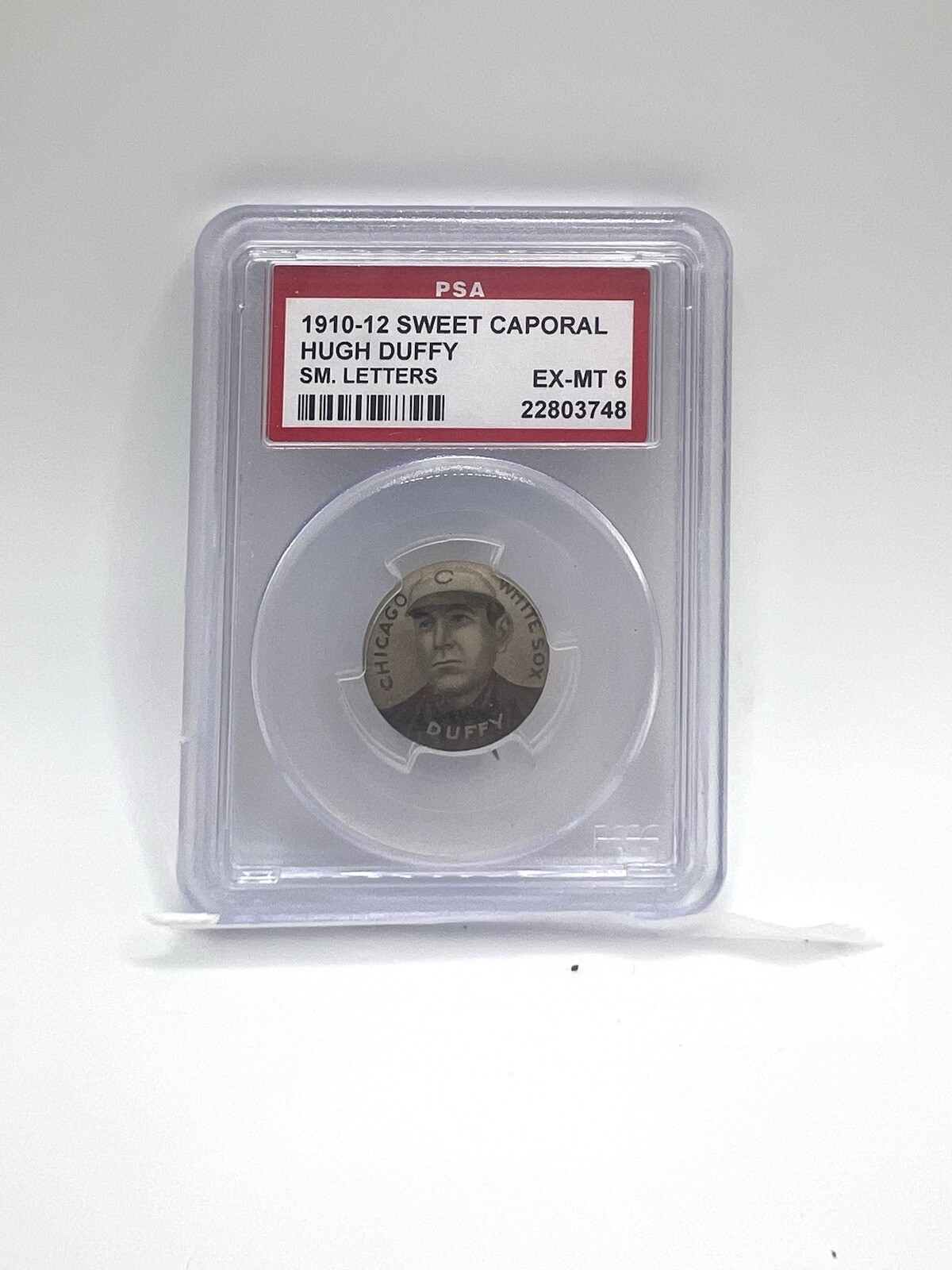 1910-12 Sweet Capital P2 - HUGH DUFFY (all Letters) - PSA 6
