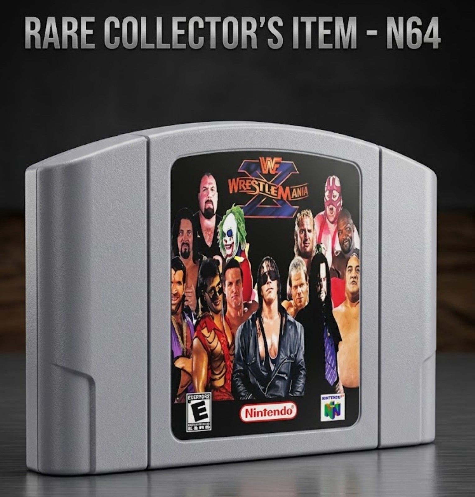 WWF WrestleMania X N64 Wrestling Game Cartridge Classic Retro Fighting Action WWF WrestleMania X N64 Wrestling Game Cartridge Classic Retro Fighting Action