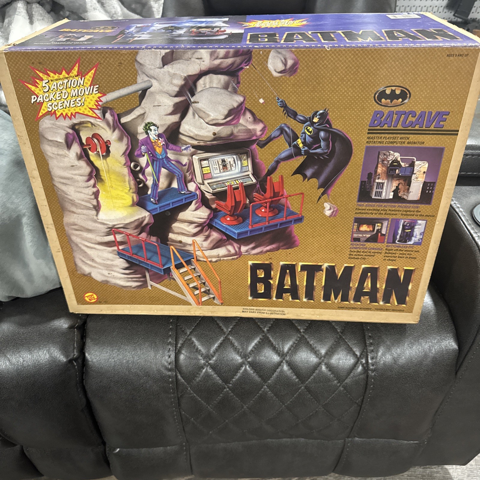Vintage Batman Batcave Master Playset Toybiz 1989 Kenner DC SEALED RARE Vintage Batman Batcave Master Playset Toybiz 1989 Kenner DC SEALED RARE