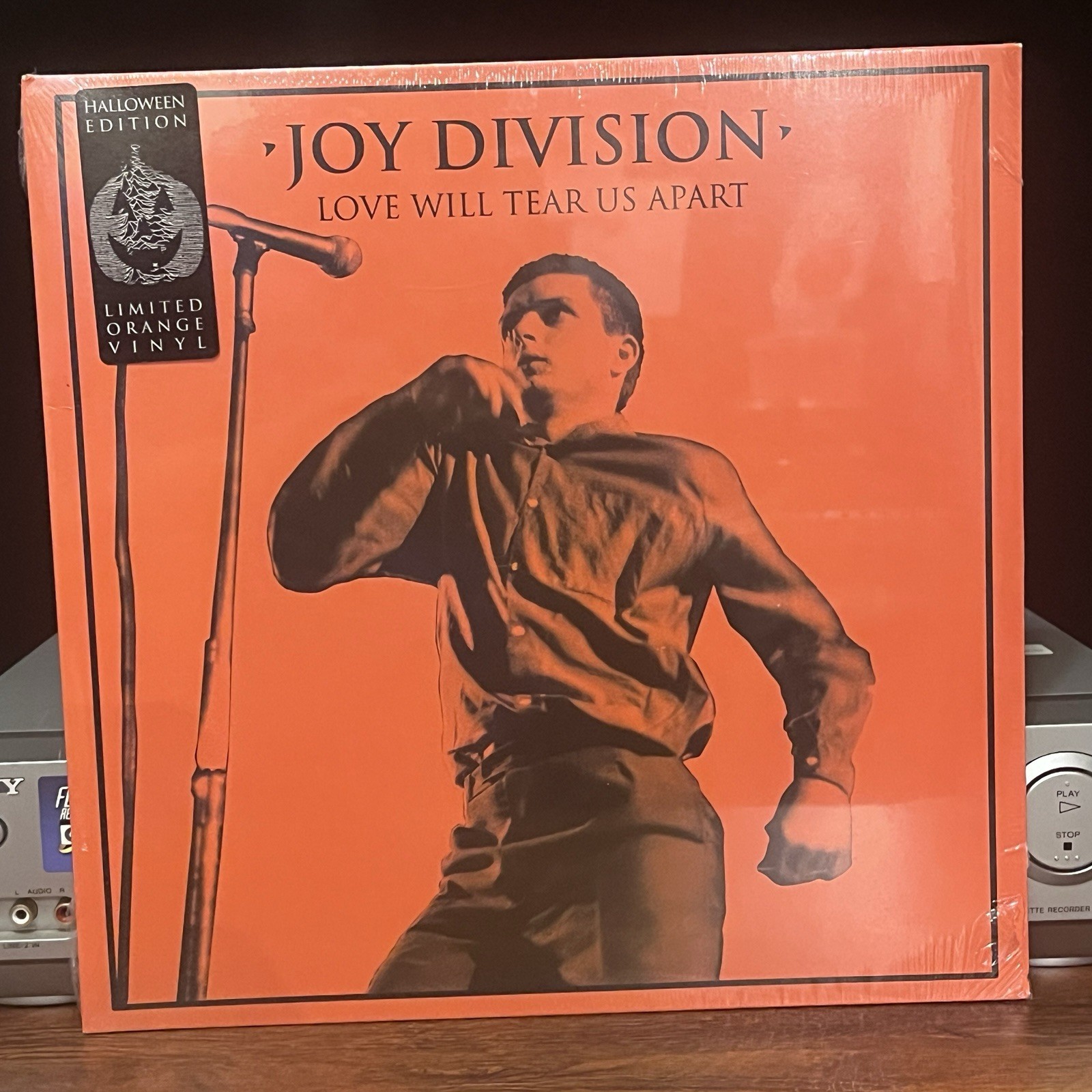 Joy Division Love Will Tear Us Apart Halloween Edition Orange Vinyl Sealed
