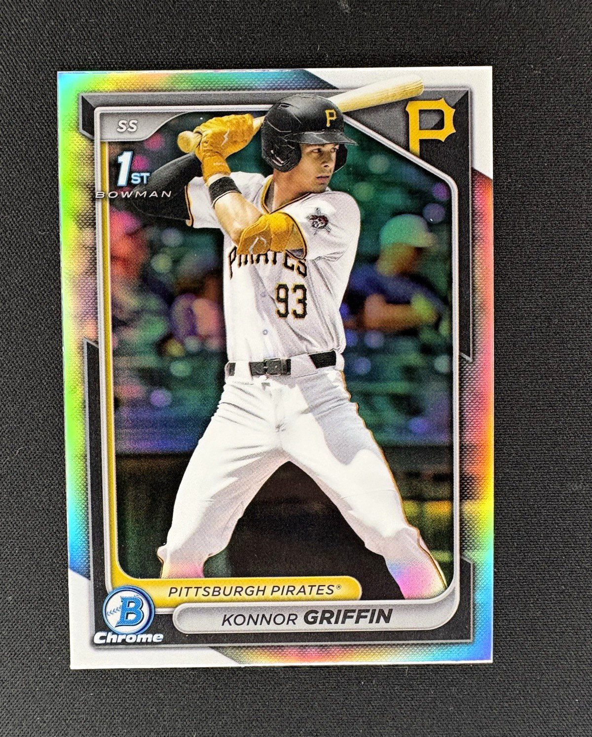 Topps 2024 Bowman Draft Chrome Konnor Griffin 1st Bowman Refractor BDC-22