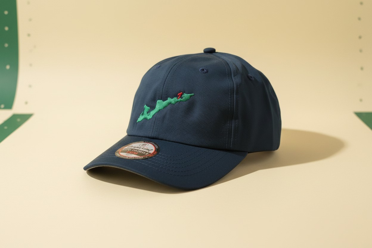 Fishers Island Club Golf Hat Cap - Imperial X210P - Navy Blue - Exclusive - NEW