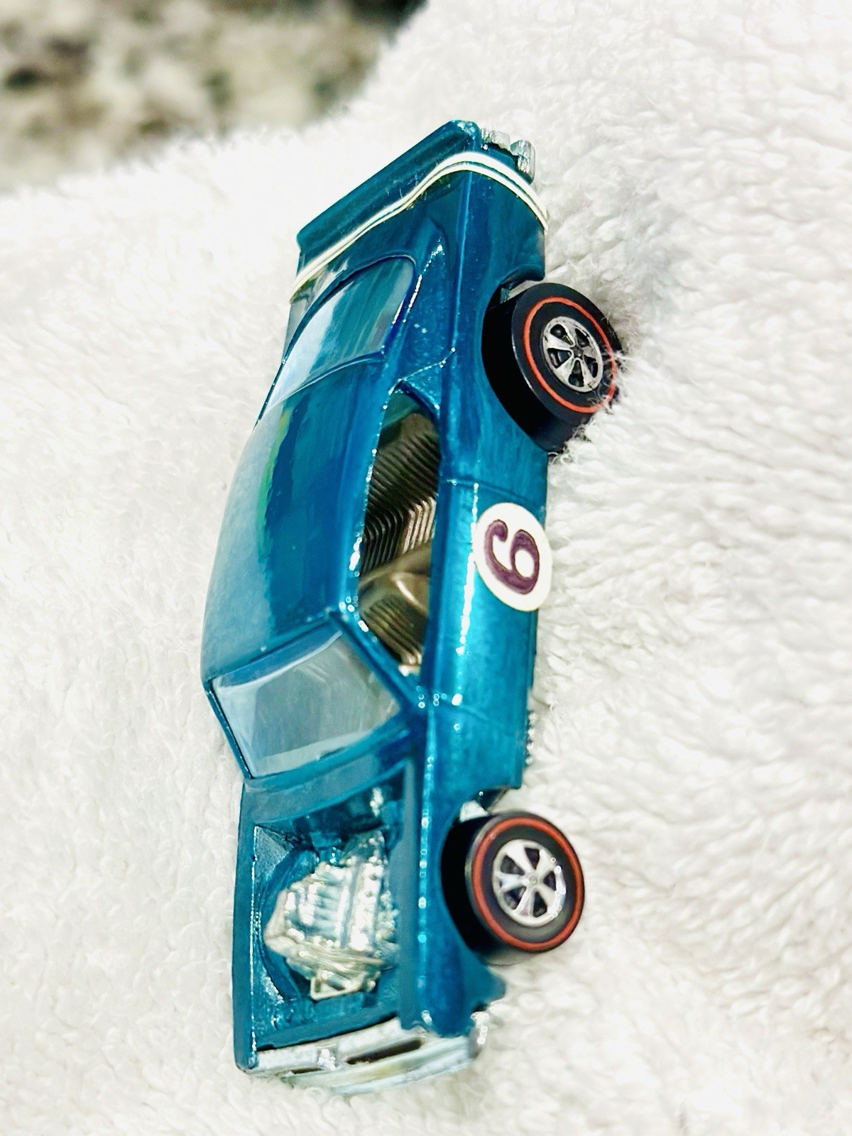 Vintage Hot wheels Redline 1970 Aqua King Kuda 🔥🔥