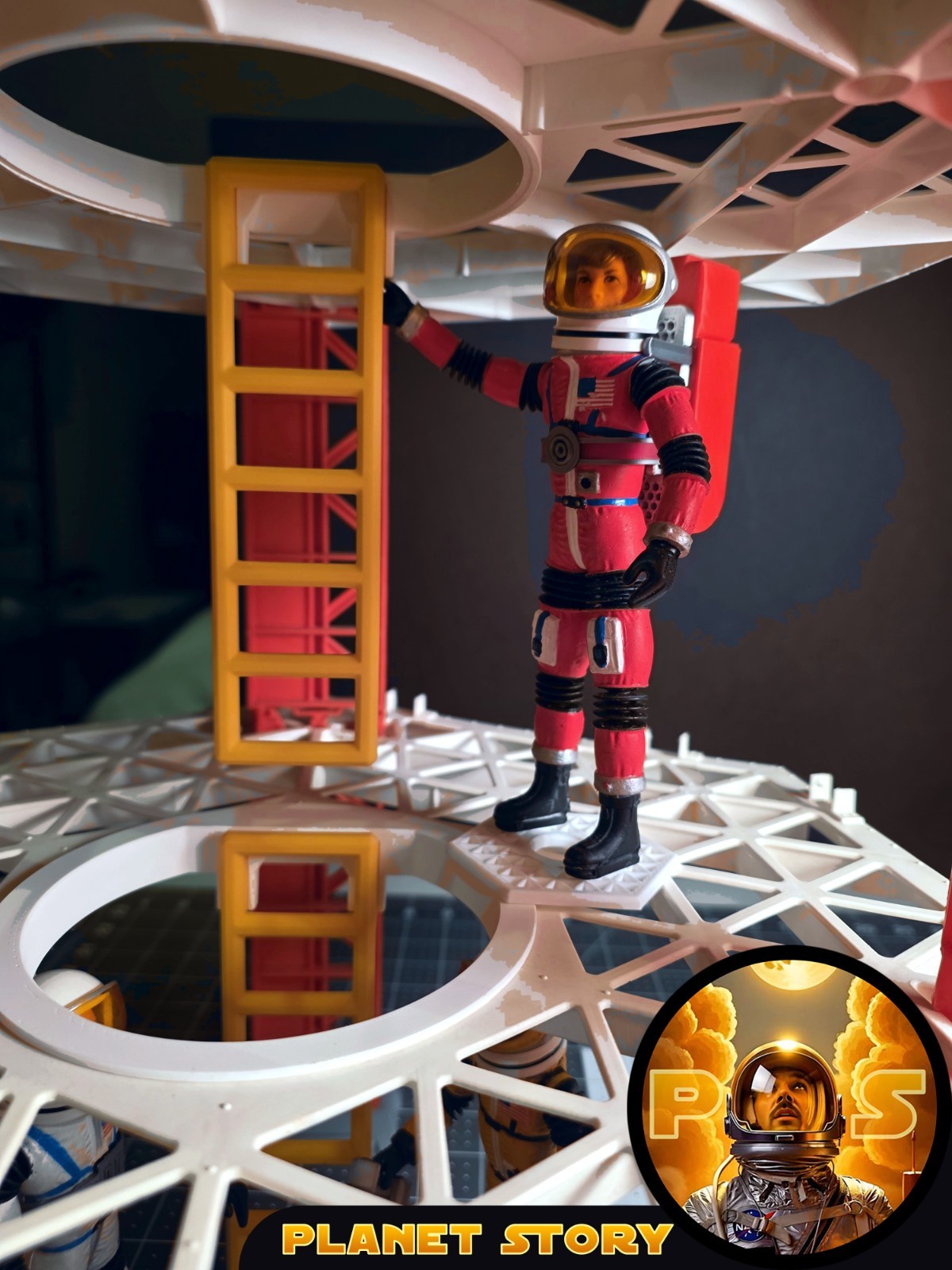 Major Matt Mason Space Station Ladder Accessory NEW
