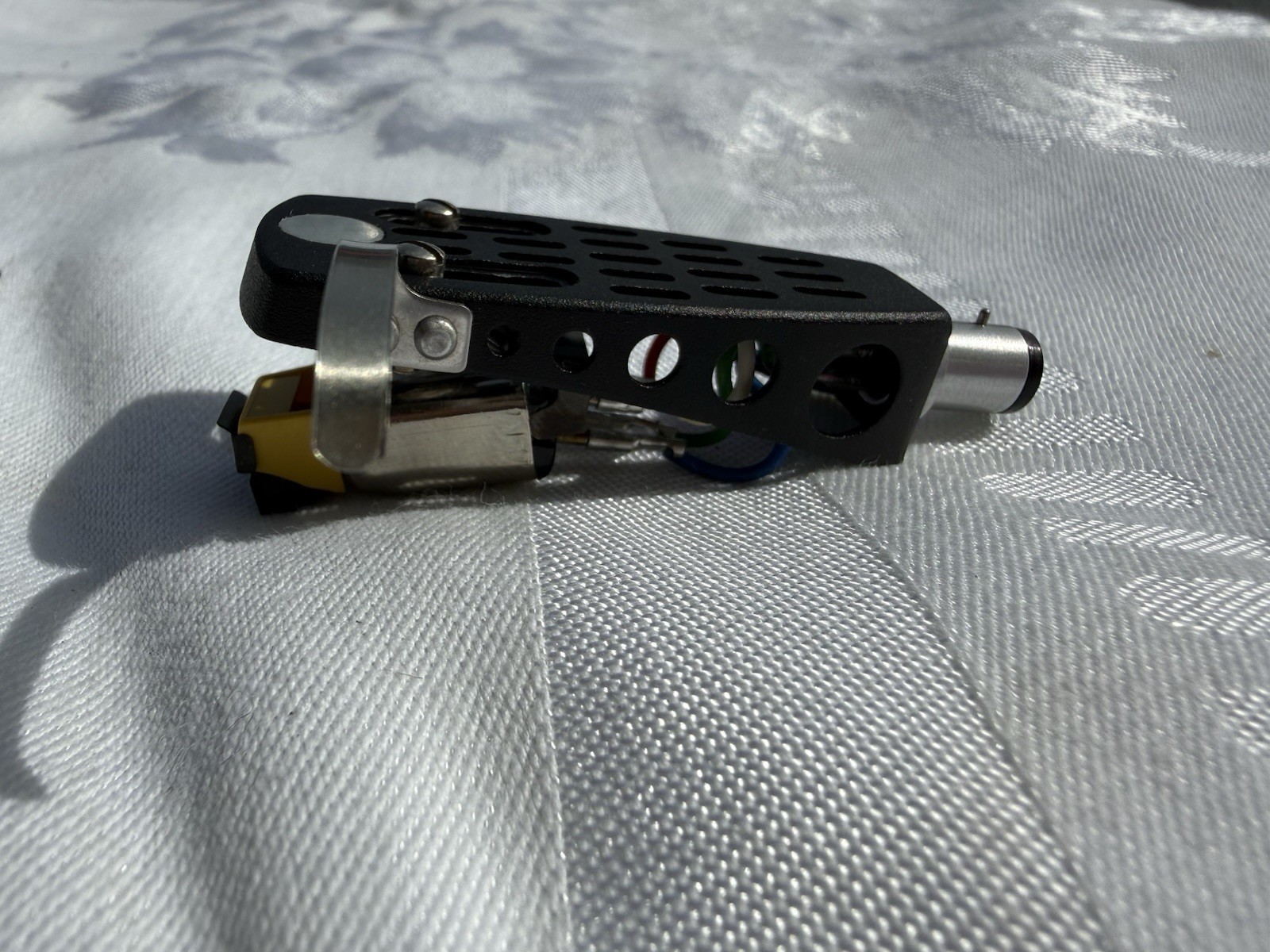 Vintage Empire 66 LE/X Phono Cartridge with SME-Style Headshell & Lead Wires