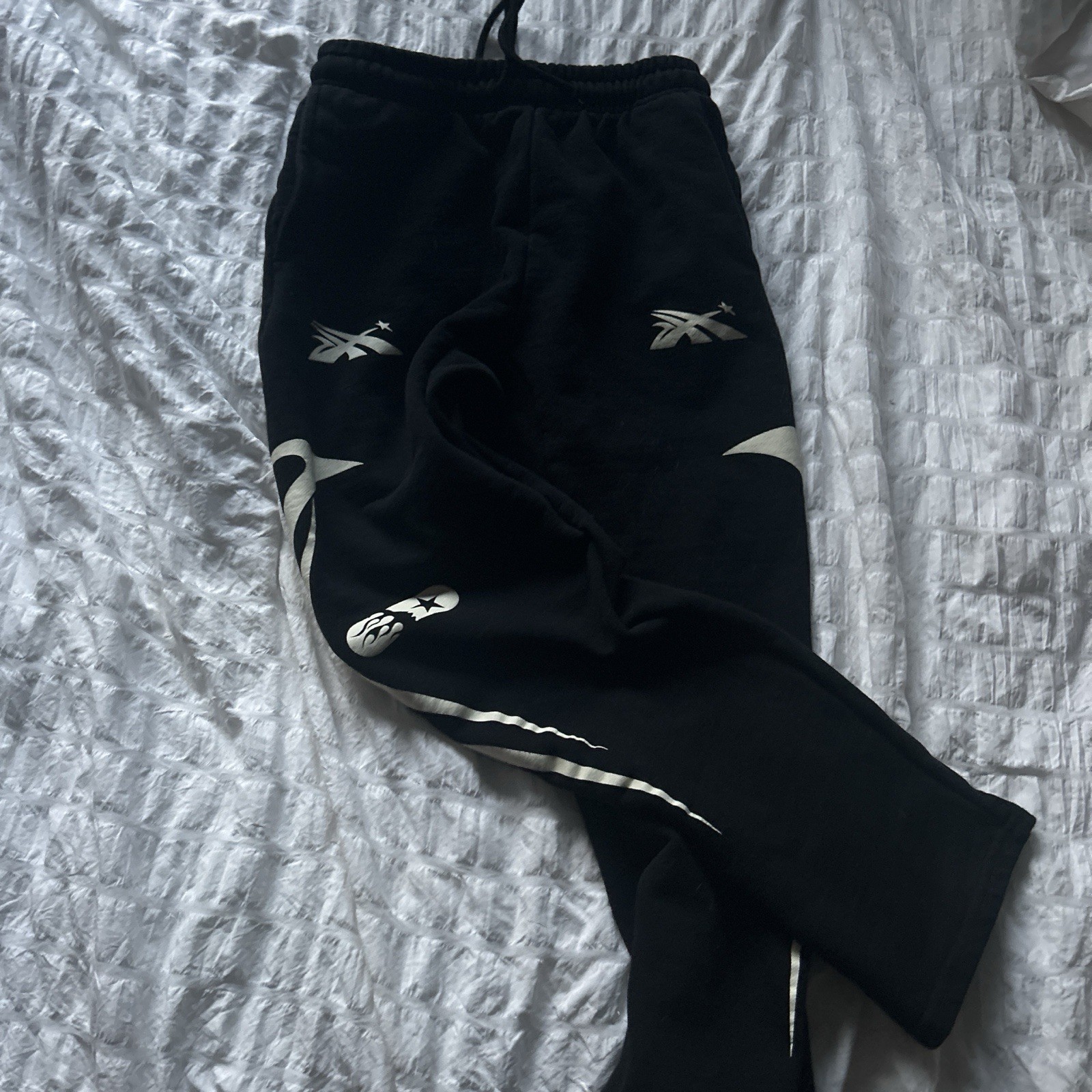 Black Hellstar Sports Pants Size Youth Large