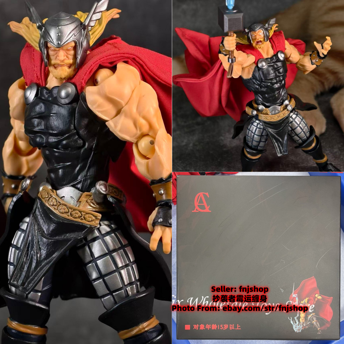 In Stock AC Toys The Amazing Thor Comic Version 1/12 Action Figure New Boxed In Stock AC Toys The Amazing Thor Comic Version 1/12 Action Figure New Boxed