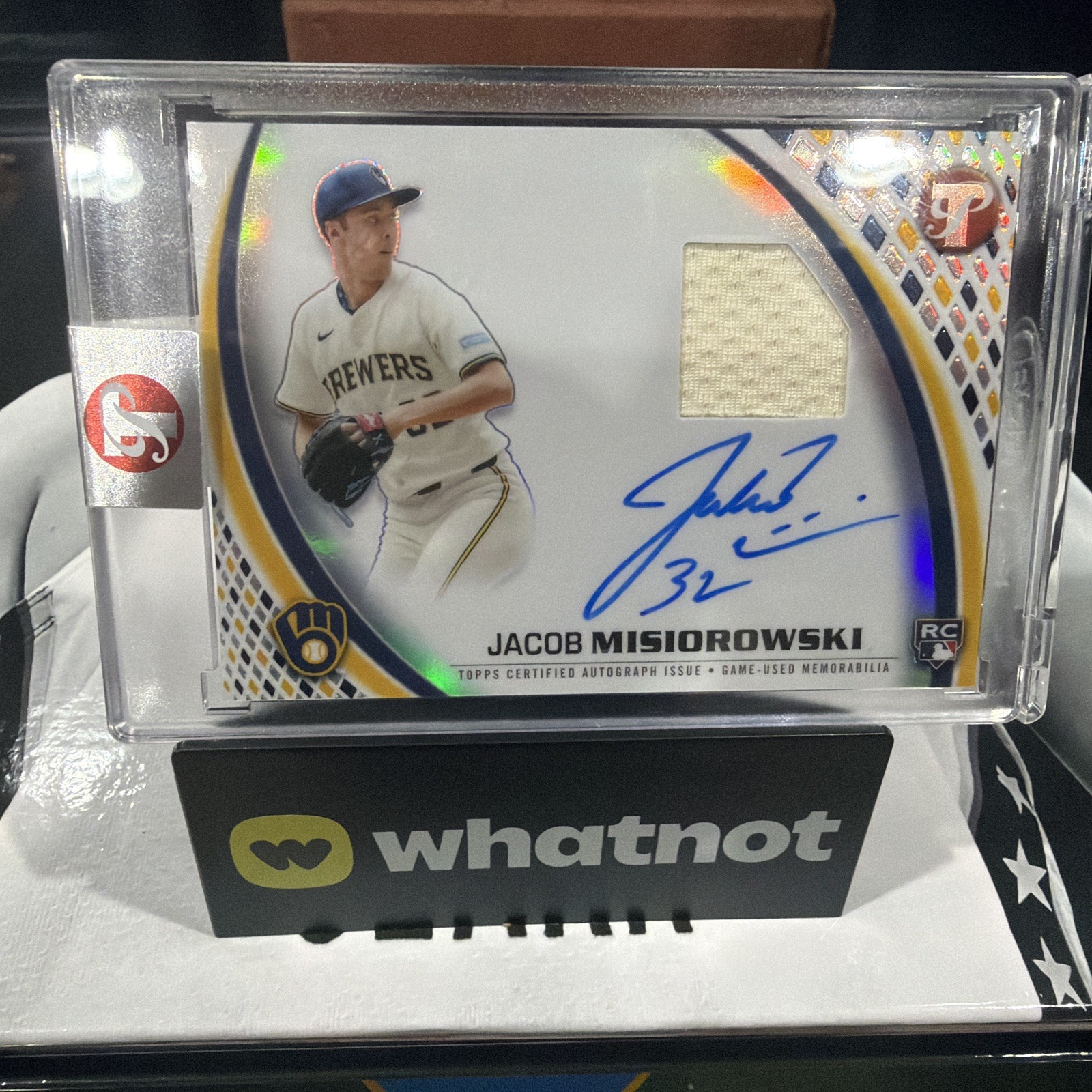 2026 Topps Pristine Pieces Autograph Relic Jacob Misiorowski 2026 Topps Pristine Pieces Autograph Relic Jacob Misiorowski