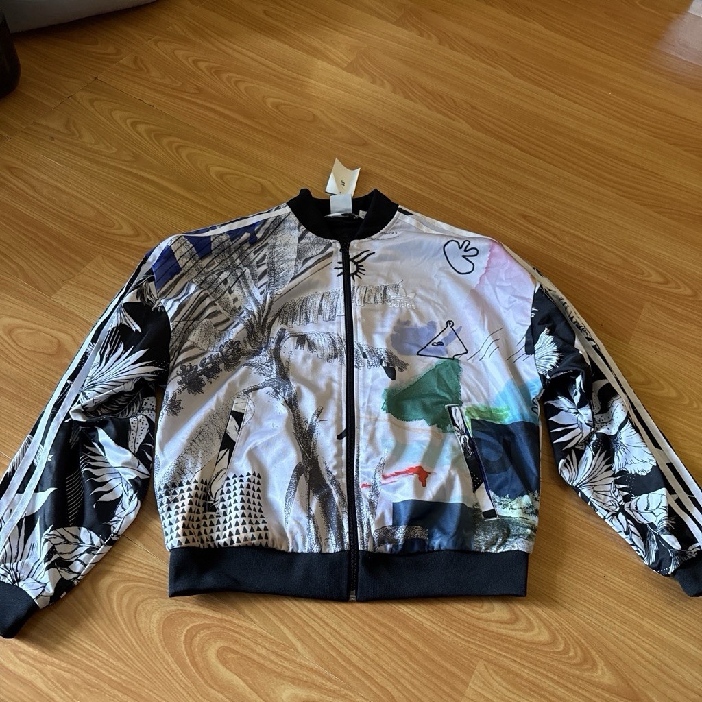 Adidas Originals x The FARM Floralita Track Jacket Women XS Adidas Originals x The FARM Floralita Track Jacket Women XS