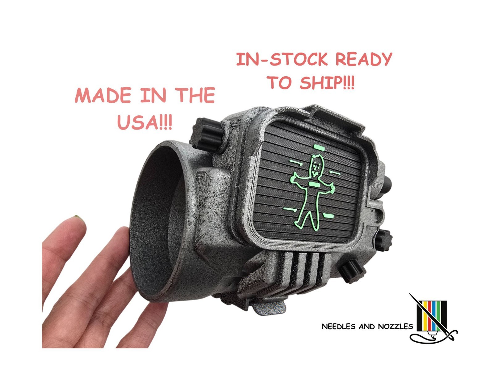 Pip-Boy 3000 Replica – Fallout TV/Game Prop | Wearable Cosplay Device | 3D Print