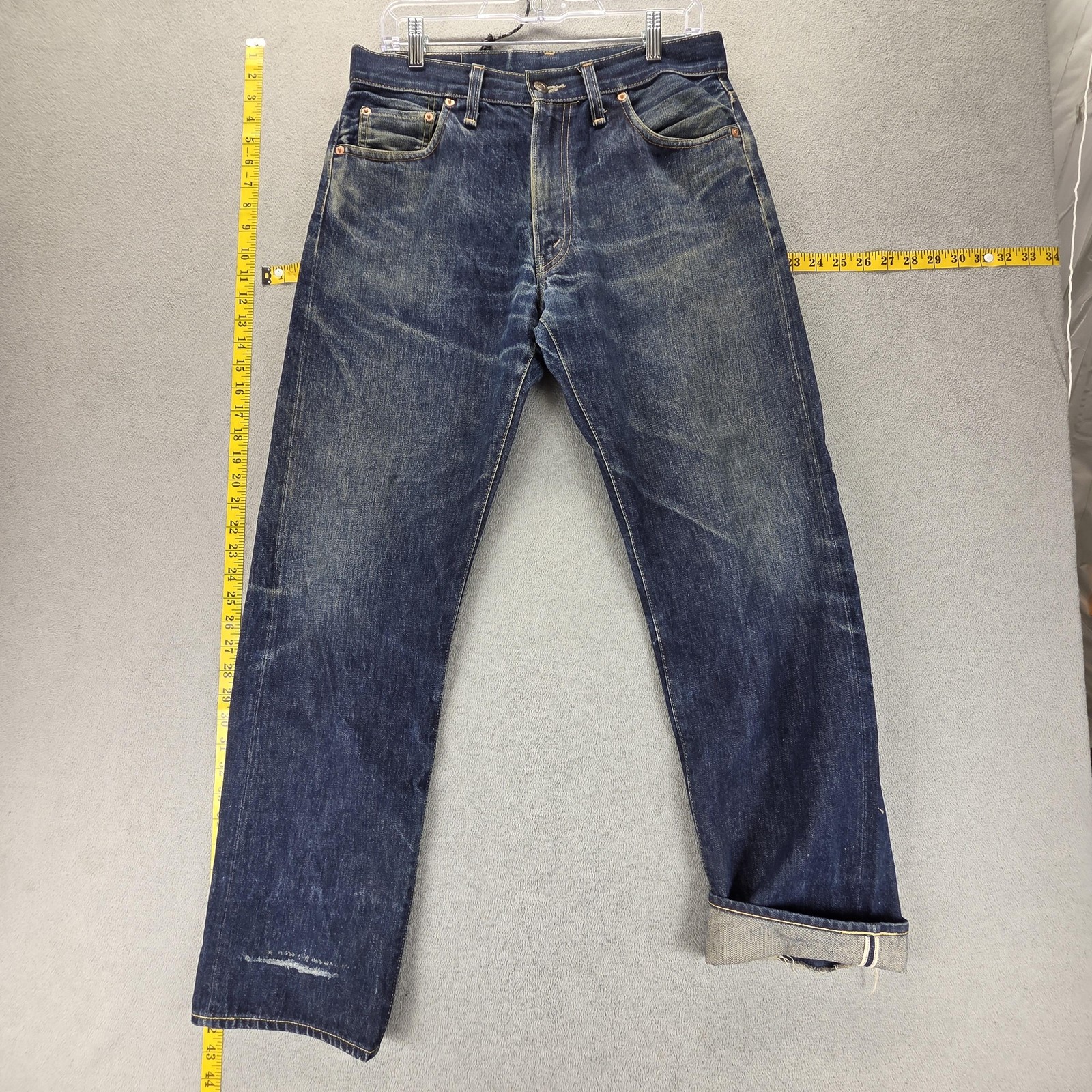 LVC Levi’s 551 ZXX Pre-Shrunk 1962 14oz Selvedge Denim Jeans 32x32 Made In USA