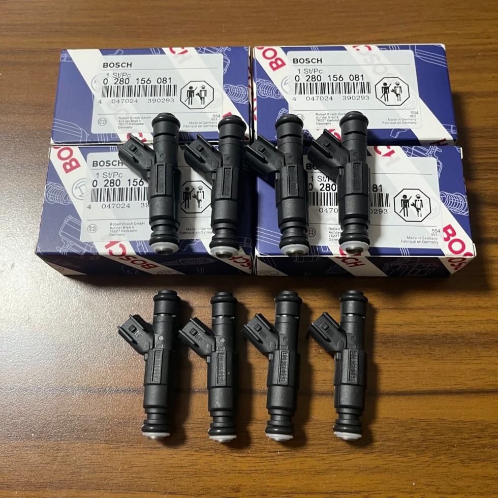 8x OEM Bosch Fuel Injector 0280156081 For Mercruiser V8 350 MAG MPI 4.3/5.0/6.2L