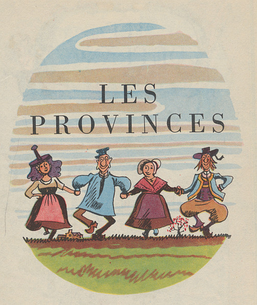 France 1944 First Edition Over 300 Charming Illustrations + Over 24 Color Maps