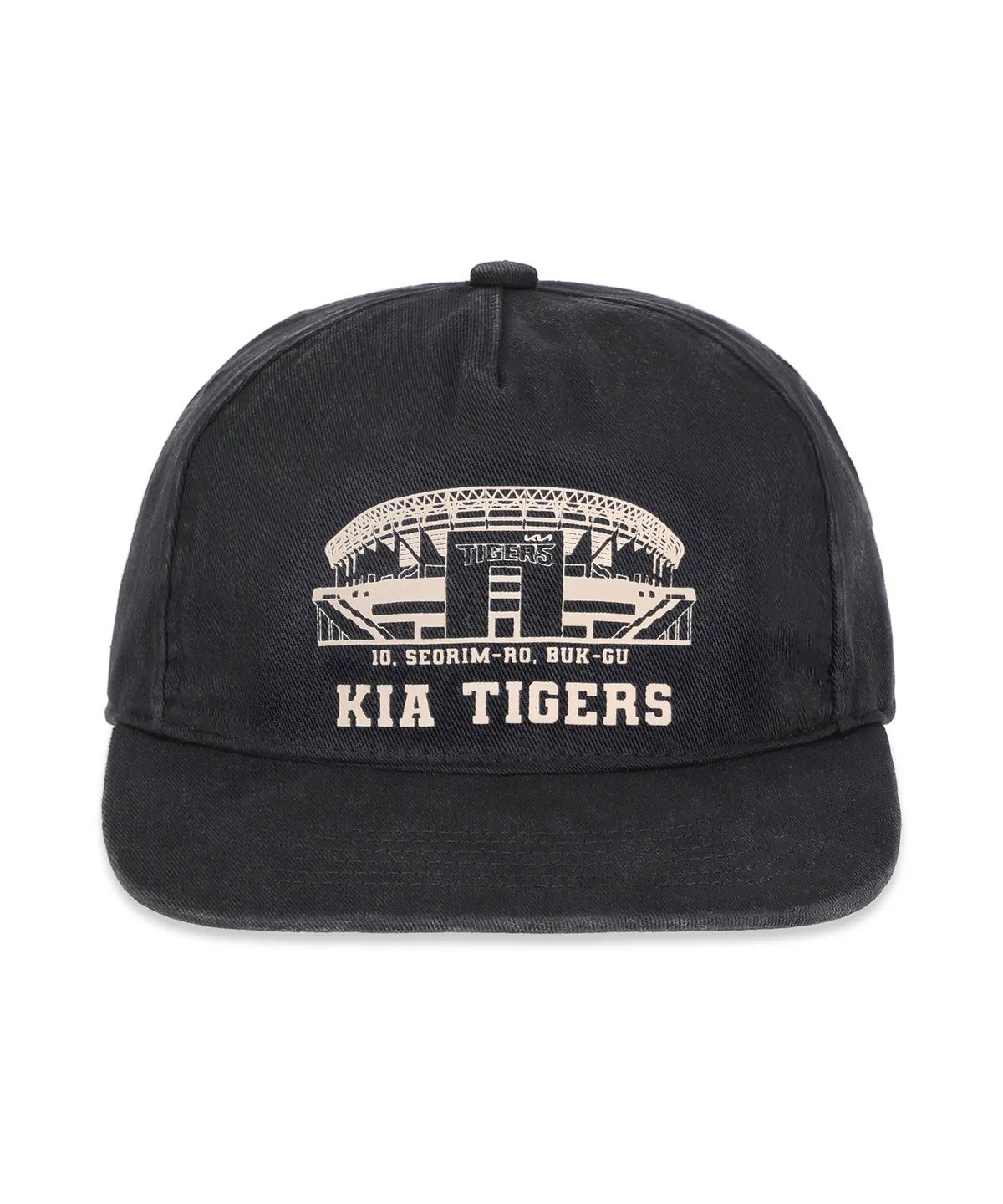 KBO Kia Tigers Ballpark Cap Black Adjustable Korean Baseball Official Hat New KBO Kia Tigers Ballpark Cap Black Adjustable Korean Baseball Official Hat New
