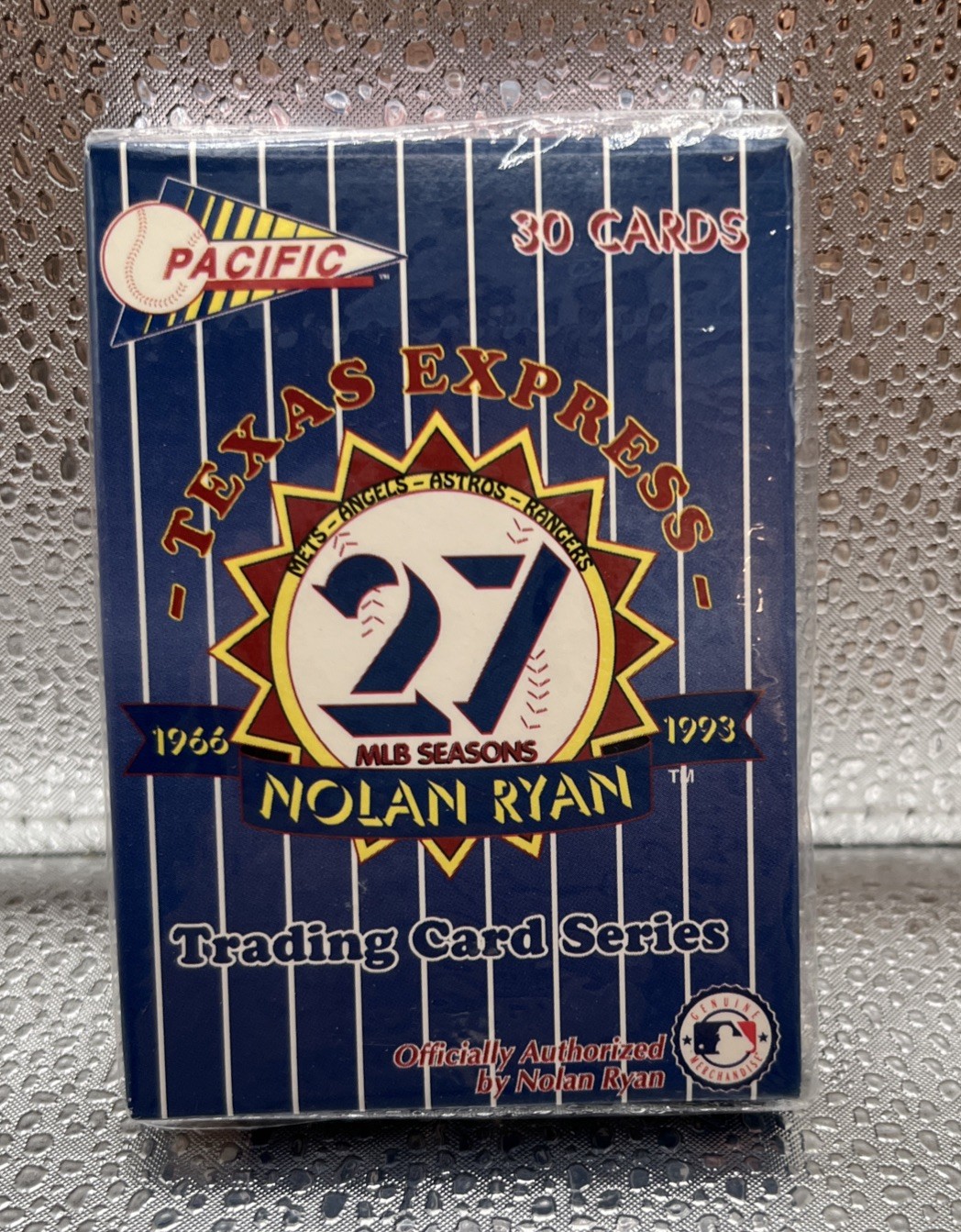 1993 Pacific Nolan Ryan Texas Express 27 MLB Seasons Pacific 30‑Card Set 1993