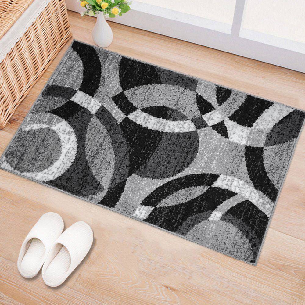 Rugshop Area Rugs Modern Contemporary Circles Abstract Rug New Living Room Rugs