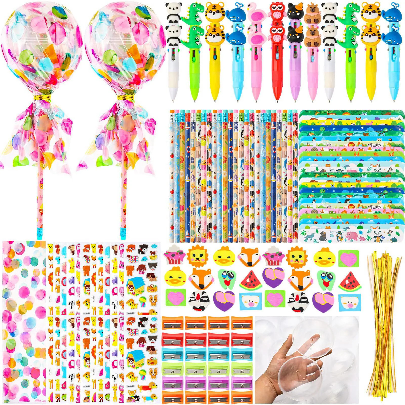 LiYiQ 24Pack Giant Lollipop Return Gifts for Birthday Party