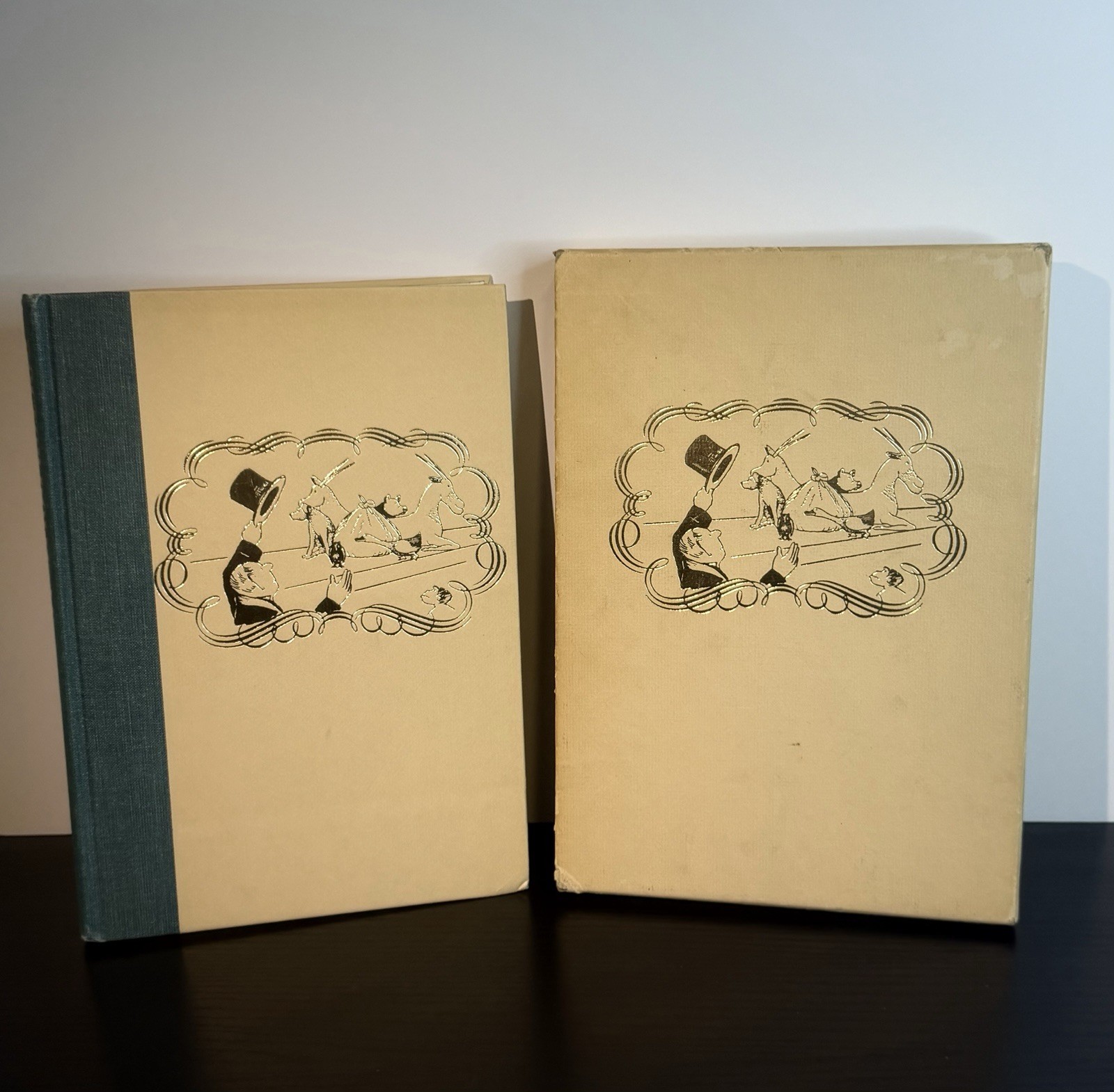 Vintage 1967 First Edition Doctor Dolittle: A Treasury by Hugh Lofting Slipcover