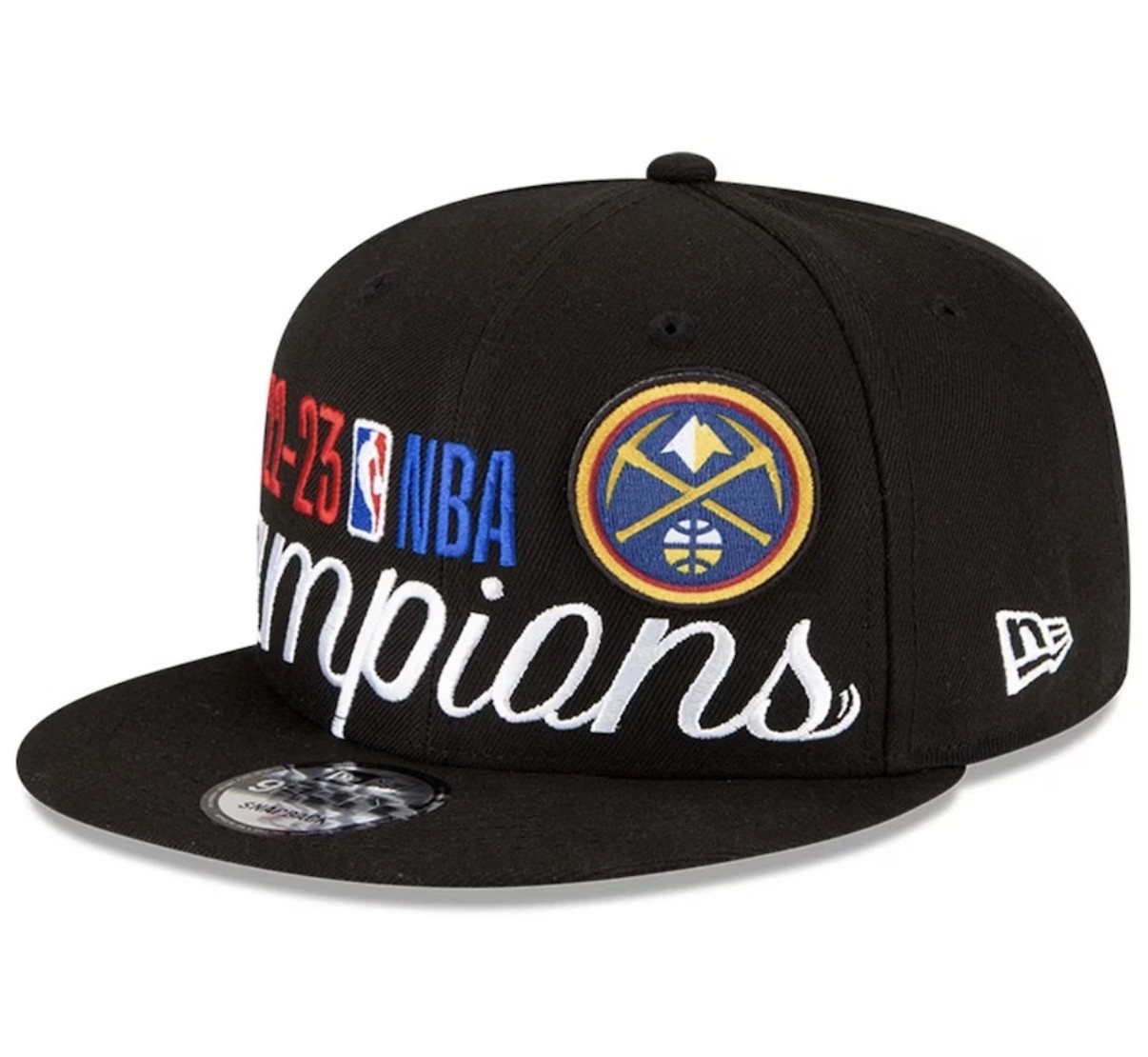 Denver Nuggets New Era 2023 NBA Finals Champions Locker Room 9FIFTY Snapback Hat Denver Nuggets New Era 2023 NBA Finals Champions Locker Room 9FIFTY Snapback Hat