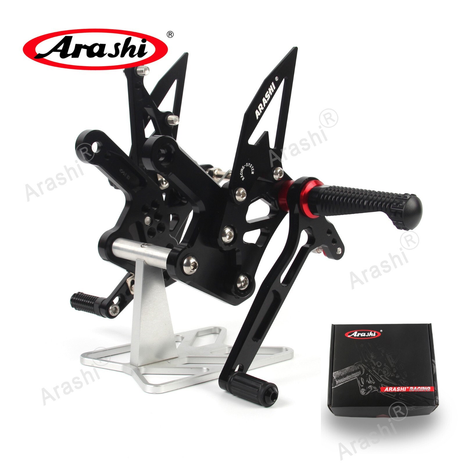 fit Kawasaki Ninja ZX-4RR /KRT 2022-2025 2023 Racing Rearsets Foot Pegs Footrest