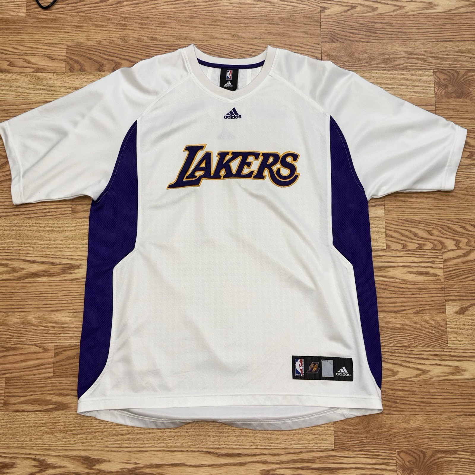 LA Lakers Adidas Authentic Shooting Shirt Men’s Large 2006-07 Kobe