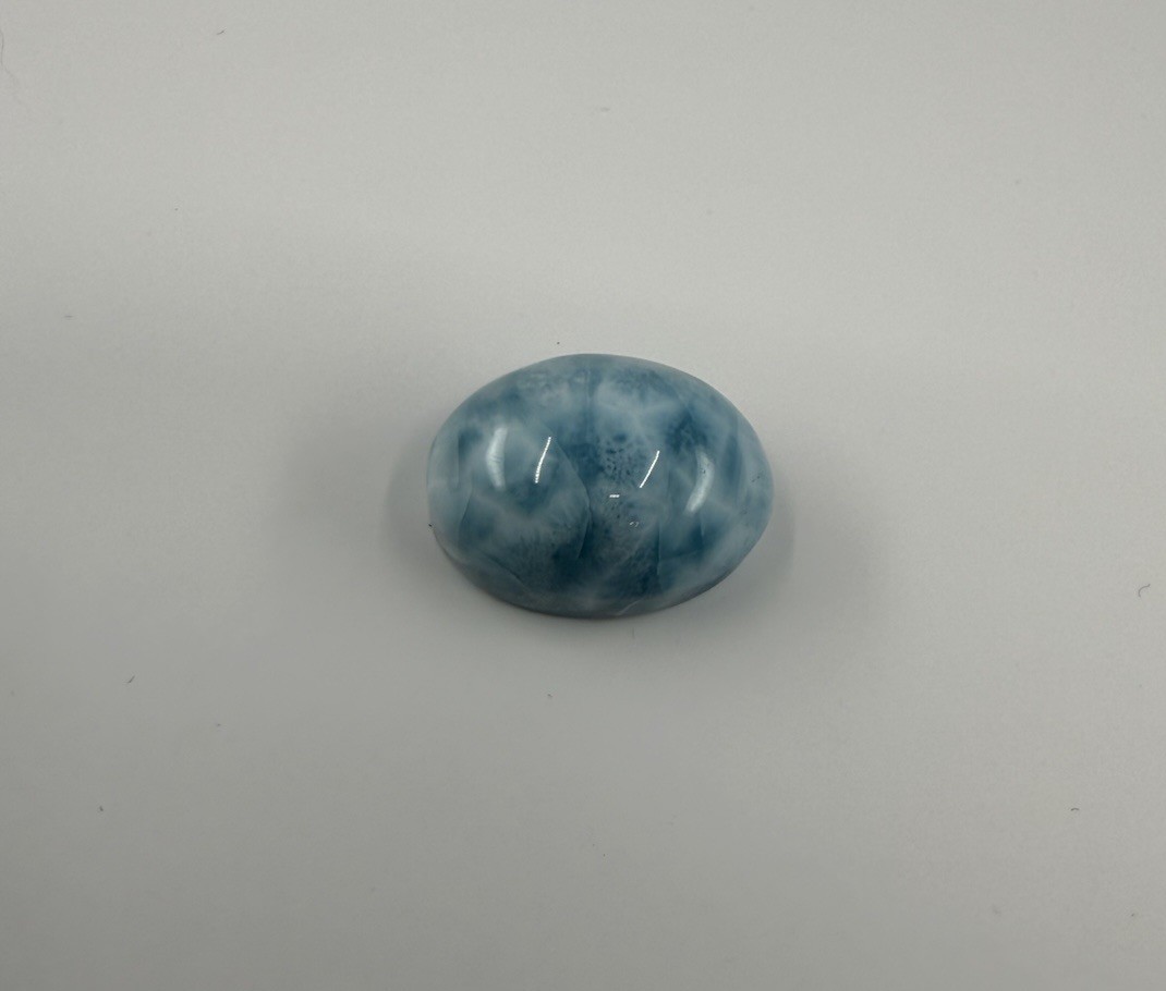 23.50 Ct Natural Larimar | Fancy Loose Cabochon | Untreated Gemstone #92 23.50 Ct Natural Larimar | Fancy Loose Cabochon | Untreated Gemstone #92