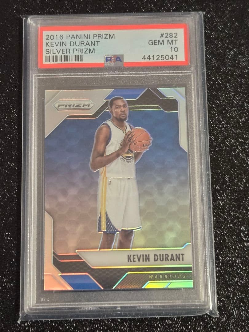 Kevin Durant 2016 Panini Prizm Silver #282 PSA 10 Basketball Trading Card