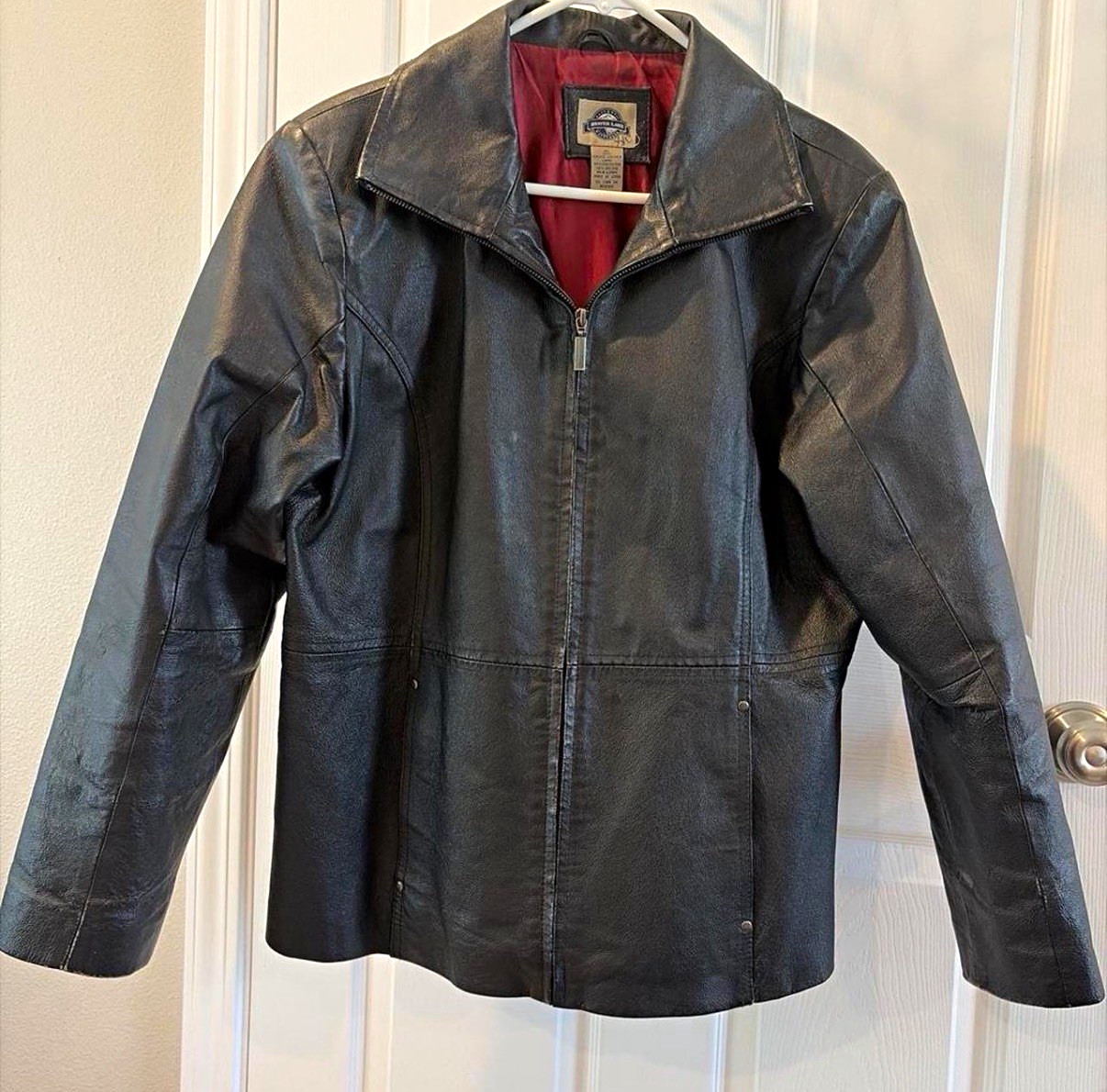 Vintage Shaver Lake Genuine Leather Jacket  - Womens XL
